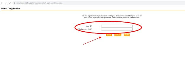 Mellon Registration